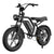 Laifook Bicicleta Elétrica U15 com Pneus Largos e Alta Autonomia