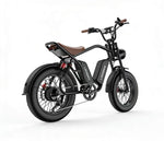 Bicicleta elétrica retrô Likebike U13pro, dupla bateria, longa autonomia