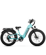 Bicicleta Elétrica Commuter Rail 6 da Likebike, Potência de Pico 2000W, Bateria 48V 20Ah